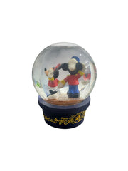 Disney Mickey Minnie Vintage Snow Globe Inaugural 1998 Cruise Lines Magic