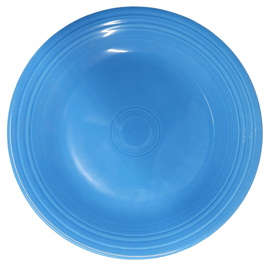 Fiesta - Peacock Blue Dinner Plate Homer Laughlin Ceramic Dish HLC