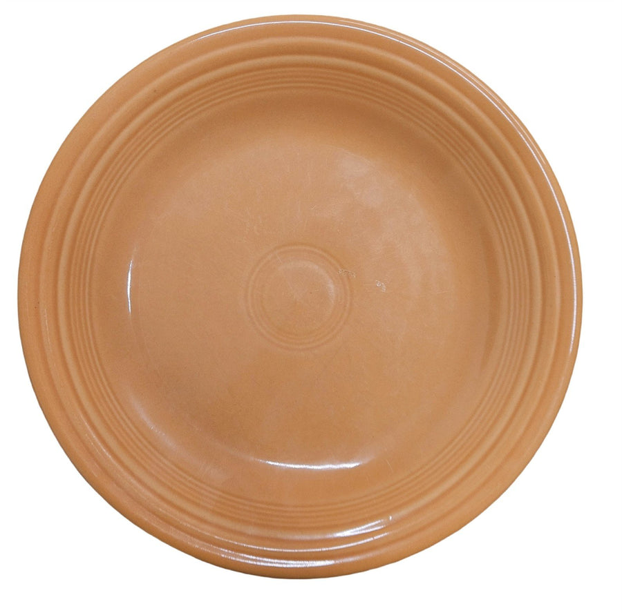 Fiesta - Tangerine Orange Dinner Plate Homer Laughlin Ceramic Dish HLC