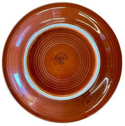 Fiesta - Paprika Brown Dinner Plate Homer Laughlin Ceramic Dish HLC