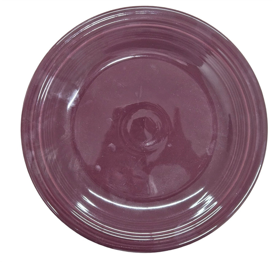Fiesta - Claret Dinner Plate Homer Laughlin Ceramic Dish HLC