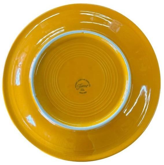 Fiesta - Butterscotch Yellow Dinner Plate Homer Laughlin Ceramic Dish HLC