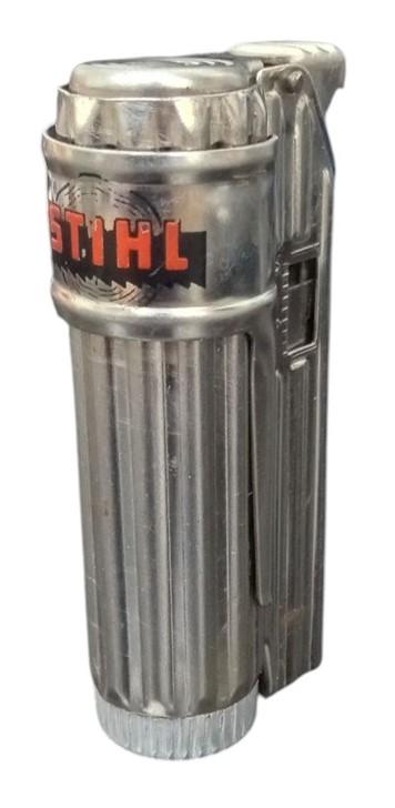 Stihl Metal Lighter Made In Austria Vintage Collectible Nostalgic Tobacciana