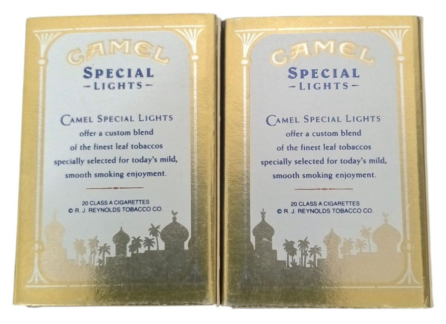 Camel Cigarette Lighter & Matches Set Of 10 Retro Tobacciana Joe Camel 1990s