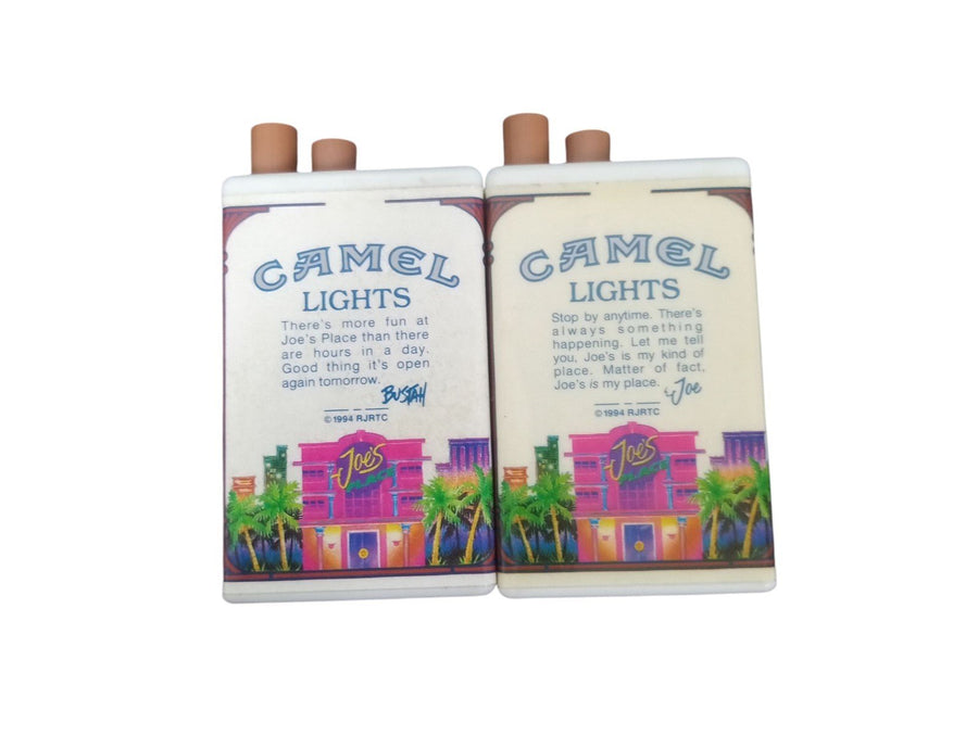 Camel Cigarette Lighter & Matches Set Of 10 Retro Tobacciana Joe Camel 1990s