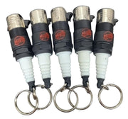 Magna Sparkplug Cigarette Lighters Set Of 5 Retro Collectible Novelty Tobacciana
