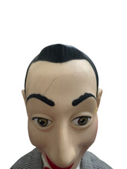 Peewee Herman Vintage Pull String Toy with Chairy Hand Puppet Rare 1988