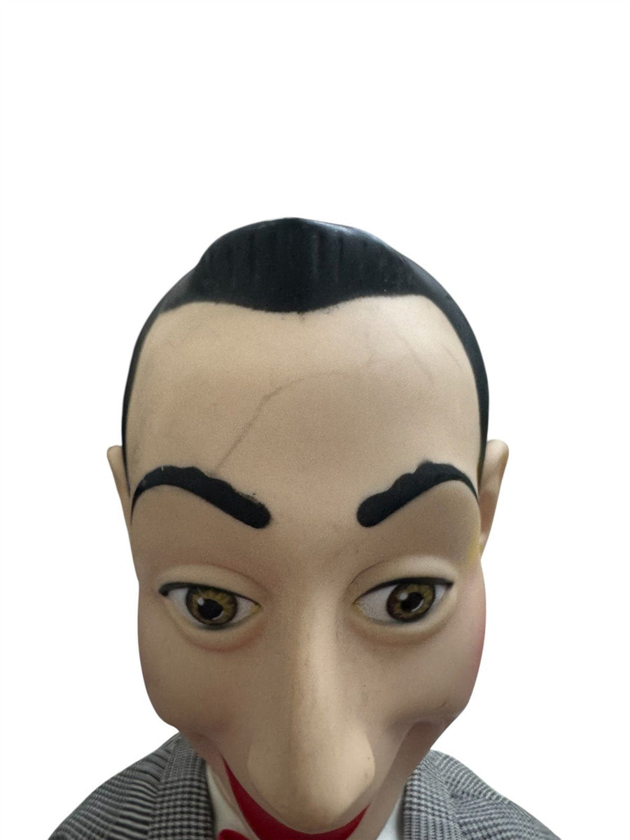 Peewee Herman Vintage Pull String Toy with Chairy Hand Puppet Rare 1988
