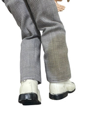 Peewee Herman Vintage Pull String Toy with Chairy Hand Puppet Rare 1988