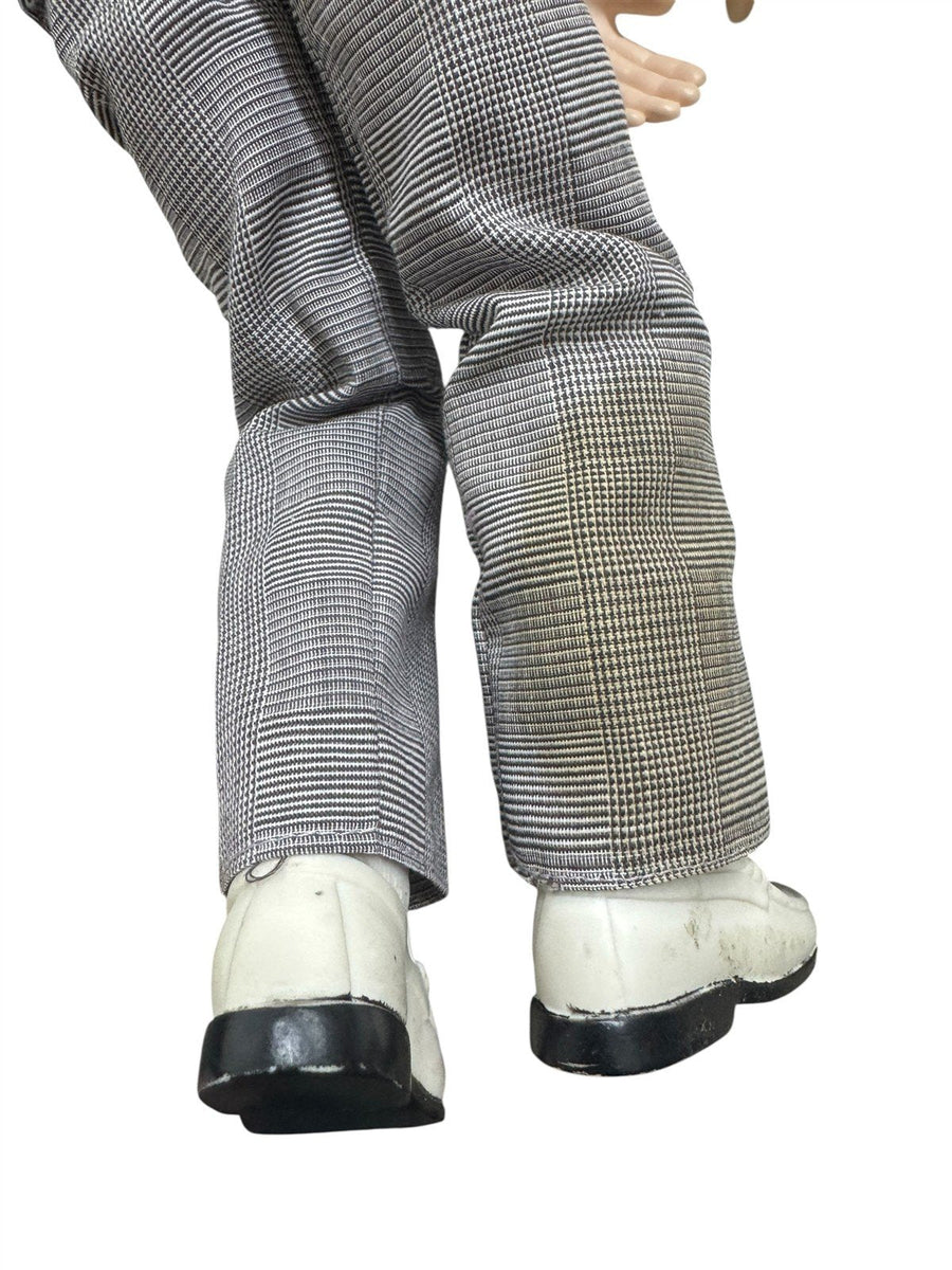 Peewee Herman Vintage Pull String Toy with Chairy Hand Puppet Rare 1988