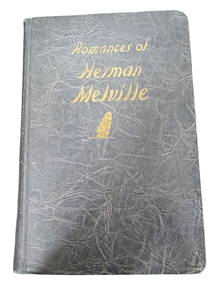 Book Romances Of Herman Melville 1928 Antique Collectible Classic Literature