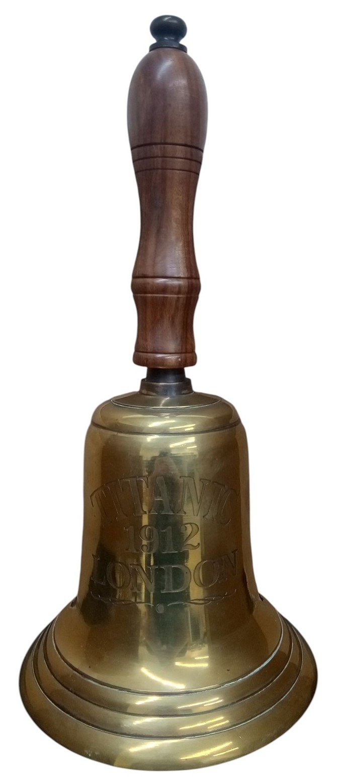Brass Bell Titanic 1912 London Commemorative Reproduction Nautical Decorative