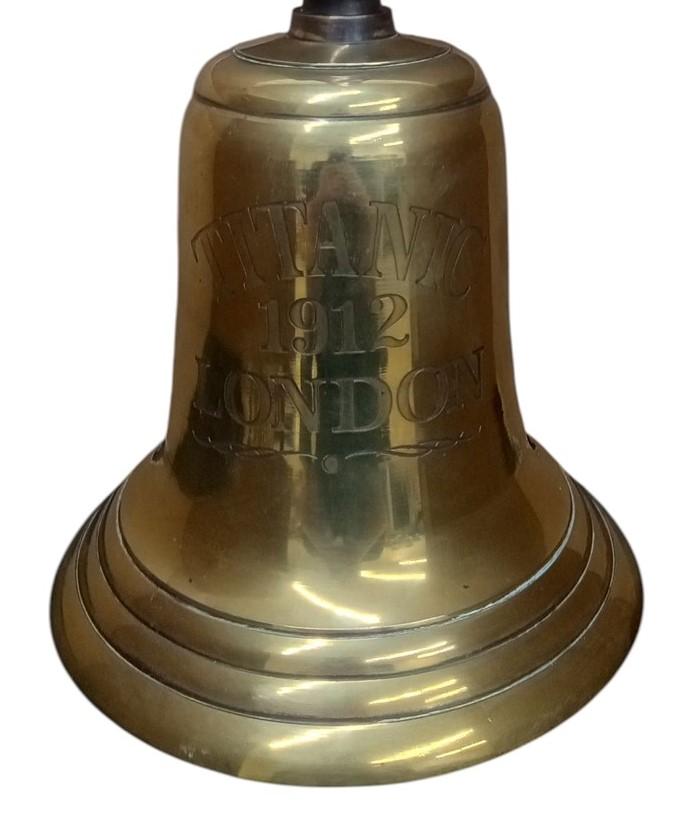 Brass Bell Titanic 1912 London Commemorative Reproduction Nautical Decorative