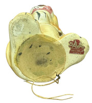 Pin Cushion Crowned Lion Sewing Caddy Vintage Japanese Ceramic Davar 1950s
