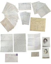 Ephemera Report Cards, Pictures & Papers 1930s-1940s Historical Youngstown Ohio