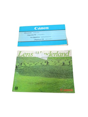 Canon Camera Product Guide/Manuals Vintage Collectible Photography 1980s