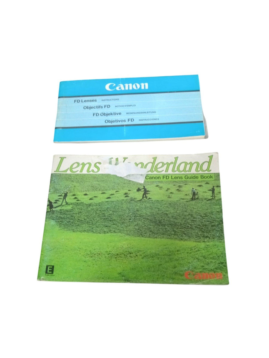 Canon Camera Product Guide/Manuals Vintage Collectible Photography 1980s