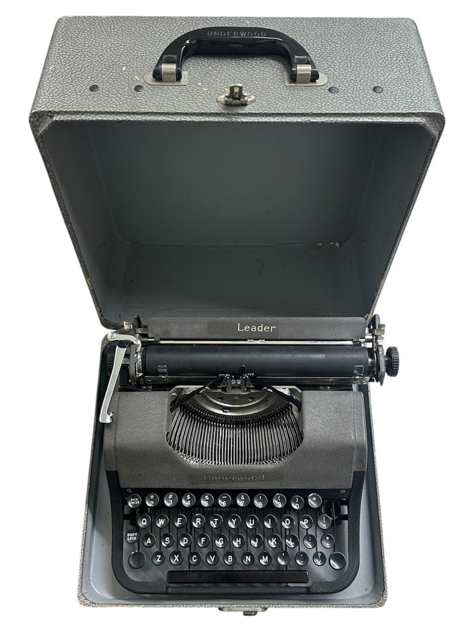 1949 Underwood Leader Portable Typewriter
