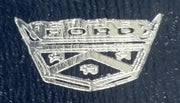 Ford Leather Key Holder Gough Ford Struthers Ohio Vintage Collectible Nostalgic