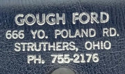 Ford Leather Key Holder Gough Ford Struthers Ohio Vintage Collectible Nostalgic