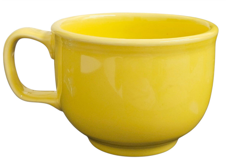 Fiesta - Sunflower Yellow Jumbo Cup Mug Homer Laughlin Ceramic Coffee Tea HLC