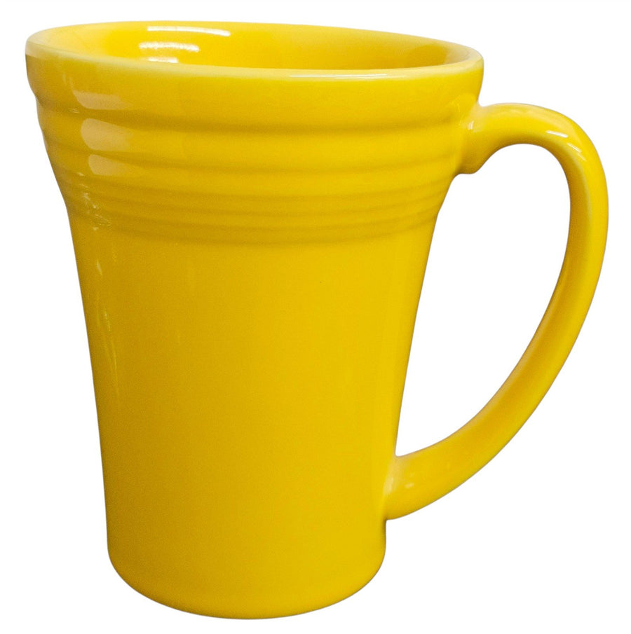 Fiesta - Daffodil Yellow Bistro Latte Mug Homer Laughlin Ceramic
