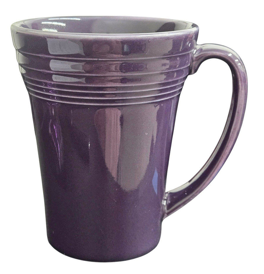 Fiesta - Mulberry Purple Bistro Latte Mug Homer Laughlin Ceramic Coffee/Tea