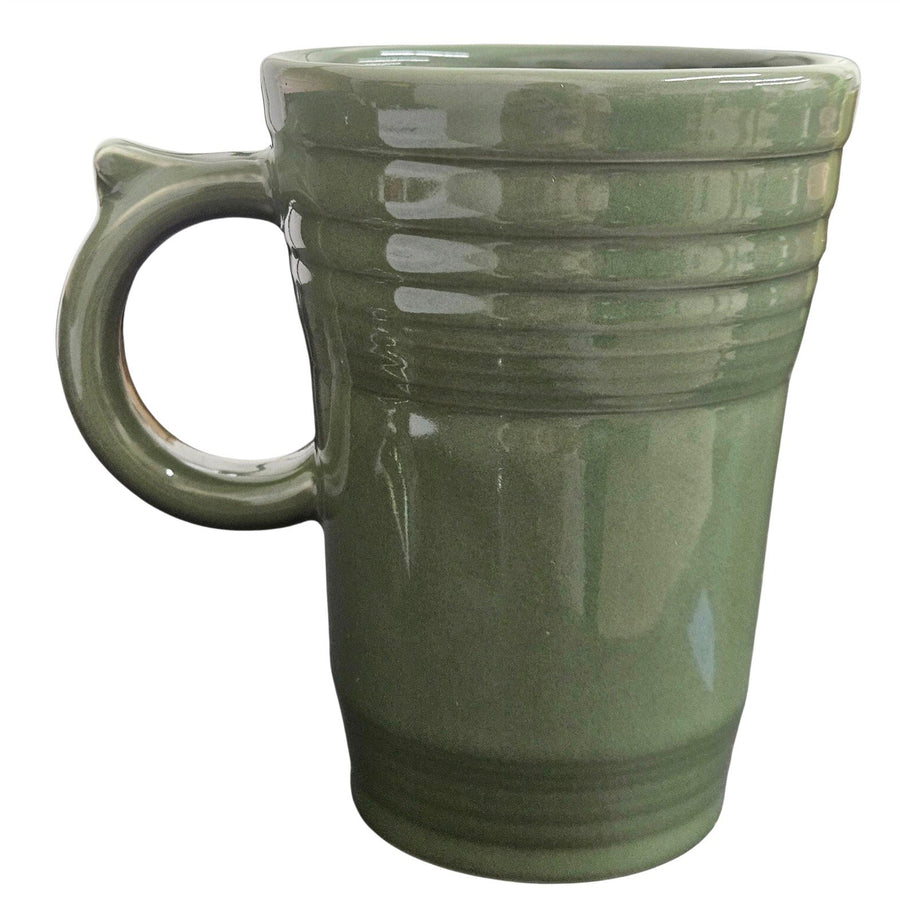 Fiesta - Sage Green Latte Mug Homer Laughlin Ceramic Coffee Cup Tea Kitchenware