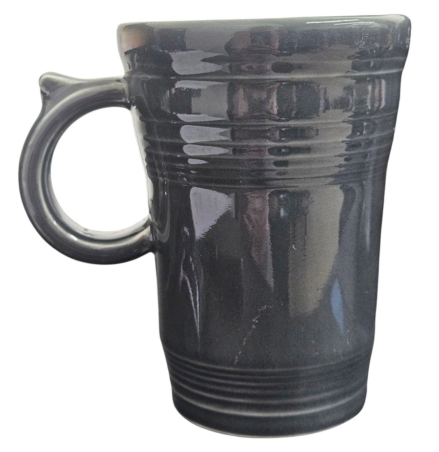 Fiesta - Slate Gray Grey Latte Mug Homer Laughlin Ceramic Coffee Tea Cup Kitchen