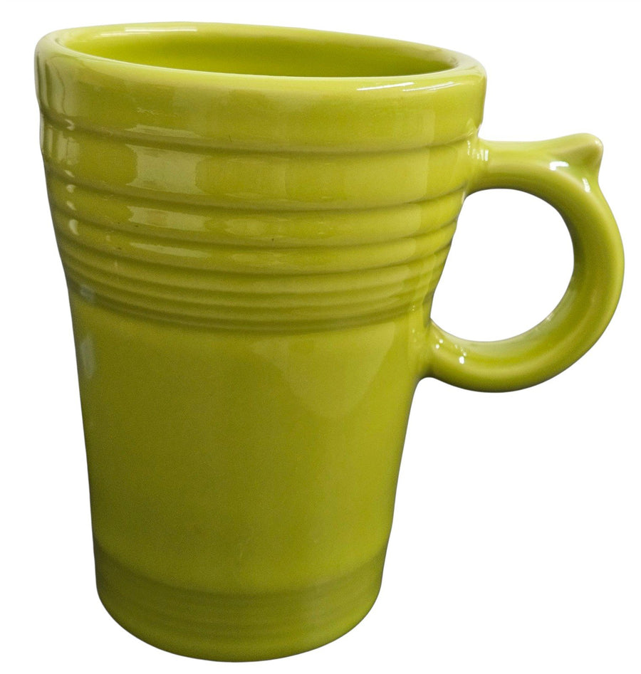 Fiesta Ware - Lemongrass Green Latte Mug Homer Laughlin Ceramic Cup Tall