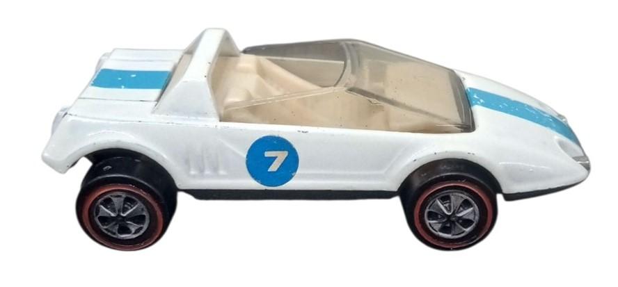 Hot Wheels Jack Rabbit Special Redline 1969 Vintage Retro Collectible White