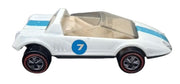 Hot Wheels Jack Rabbit Special Redline 1969 Vintage Retro Collectible White