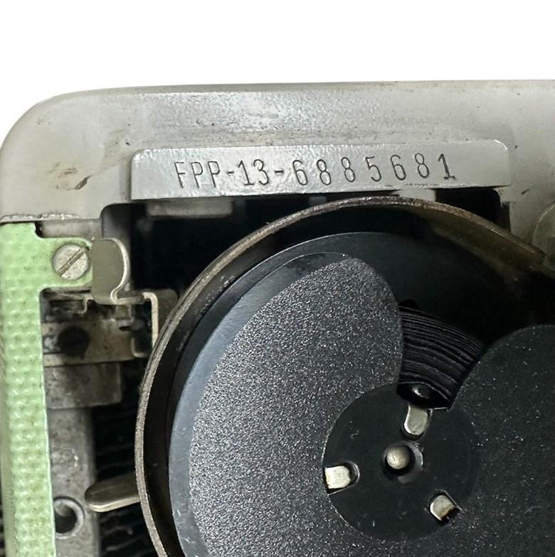 Seafoam Green Royal Model FP Manual Desktop Typewriter, 1961