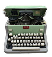 Seafoam Green Royal Model FP Manual Desktop Typewriter, 1961
