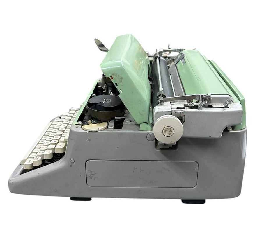 Seafoam Green Royal Model FP Manual Desktop Typewriter, 1961