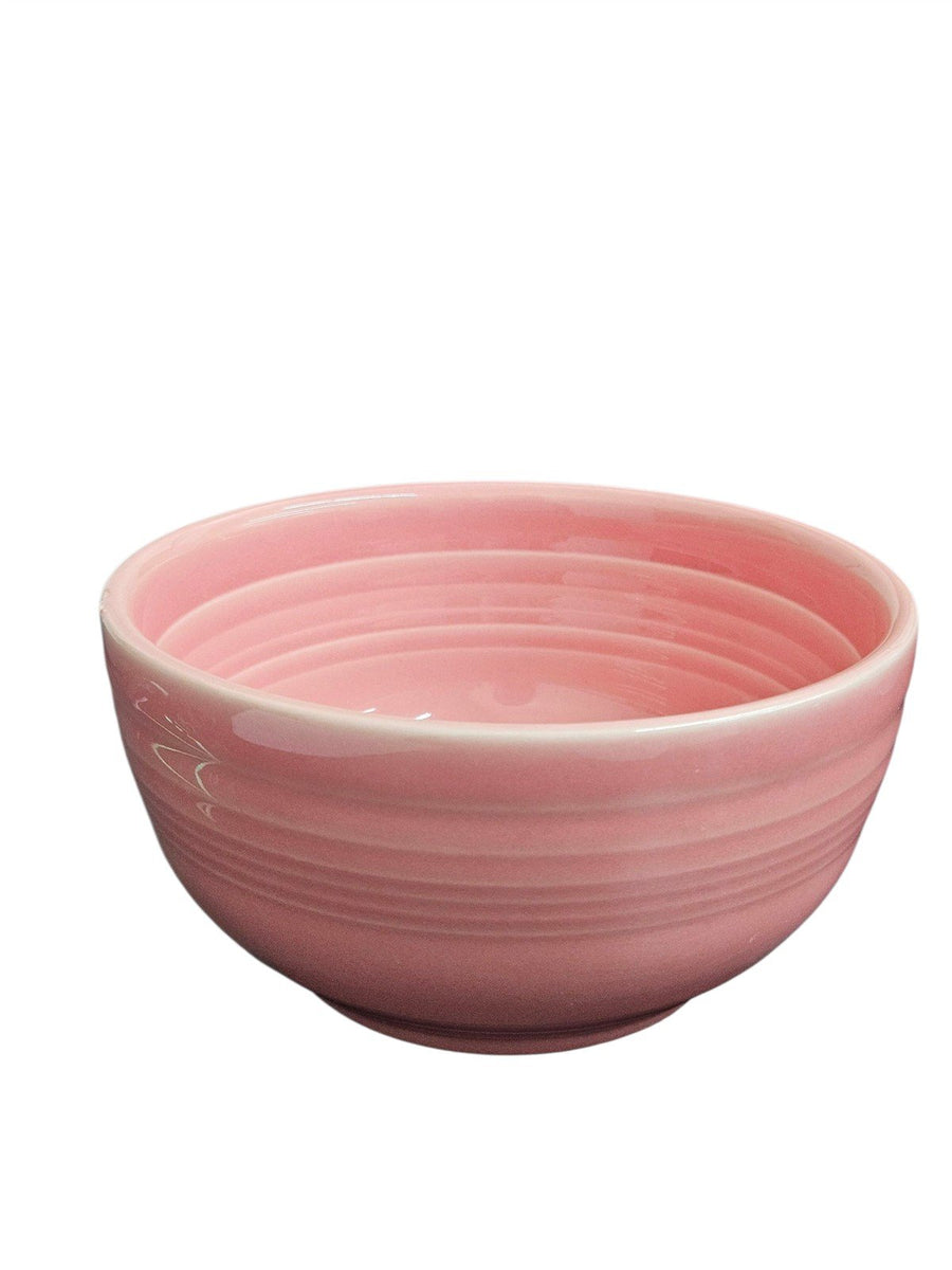 Fiesta - Peony Pink Small Bistro Bowl Ceramic Dish Homer Laughlin Kitchenware