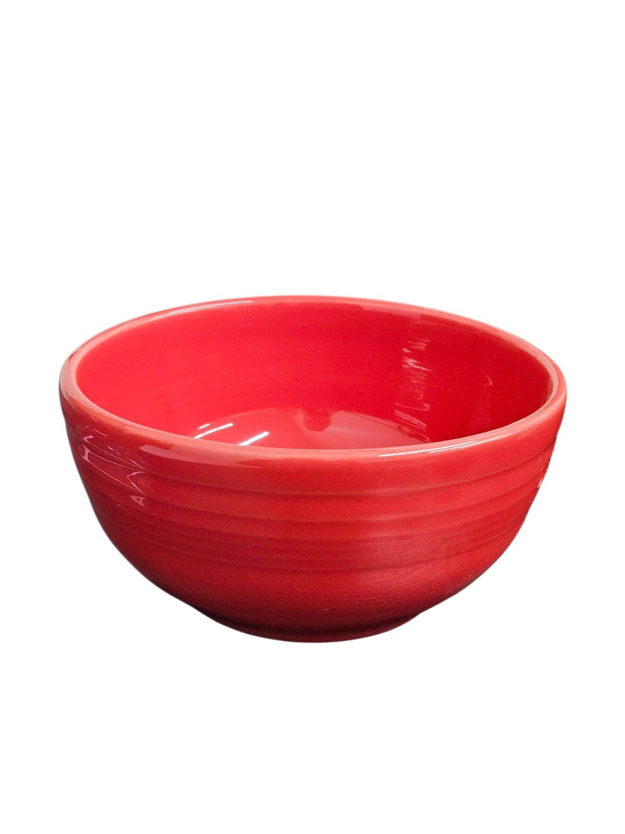 Fiesta - Scarlet Red Small Bistro Bowl Ceramic Dish Homer Laughlin Kitchenware