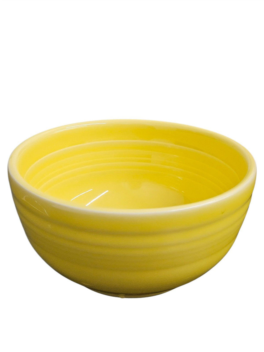Fiesta - Sunflower Yellow Small Bistro Bowl Ceramic Dish Homer Laughlin Decor
