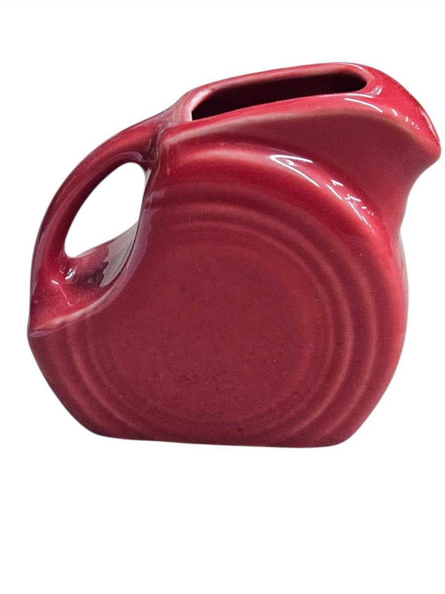 Fiesta - Scarlet Red Mini Disk Pitcher Homer Laughlin