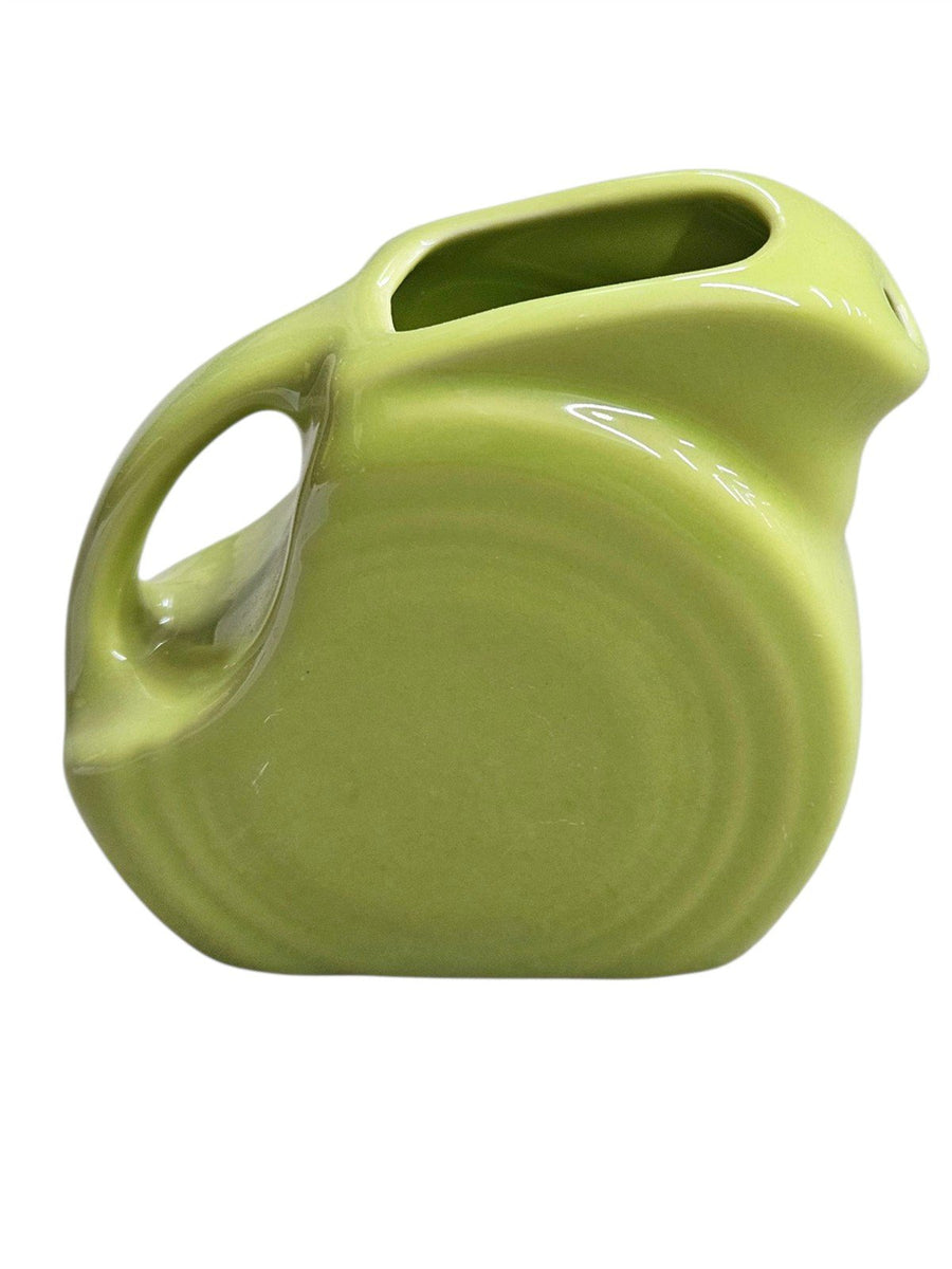 Fiesta - Lemongrass Green Mini Disk Pitcher Homer Laughlin