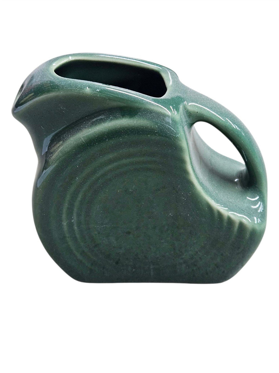 Fiesta - Jade Green Mini Disk Pitcher Homer Laughlin