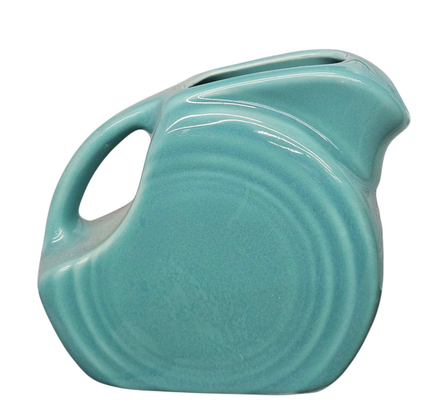 Fiesta - Turquoise Blue Mini Disk Pitcher Homer Laughlin