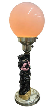 Hobo Clown Charlie Chaplin Antique Bar Lamp