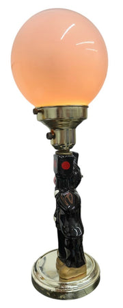 Hobo Clown Charlie Chaplin Antique Bar Lamp