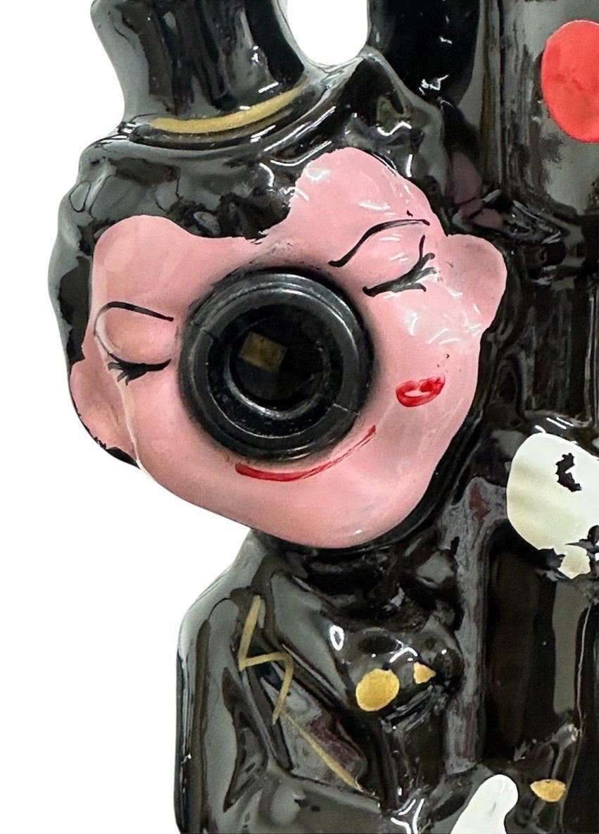 Hobo Clown Charlie Chaplin Antique Bar Lamp