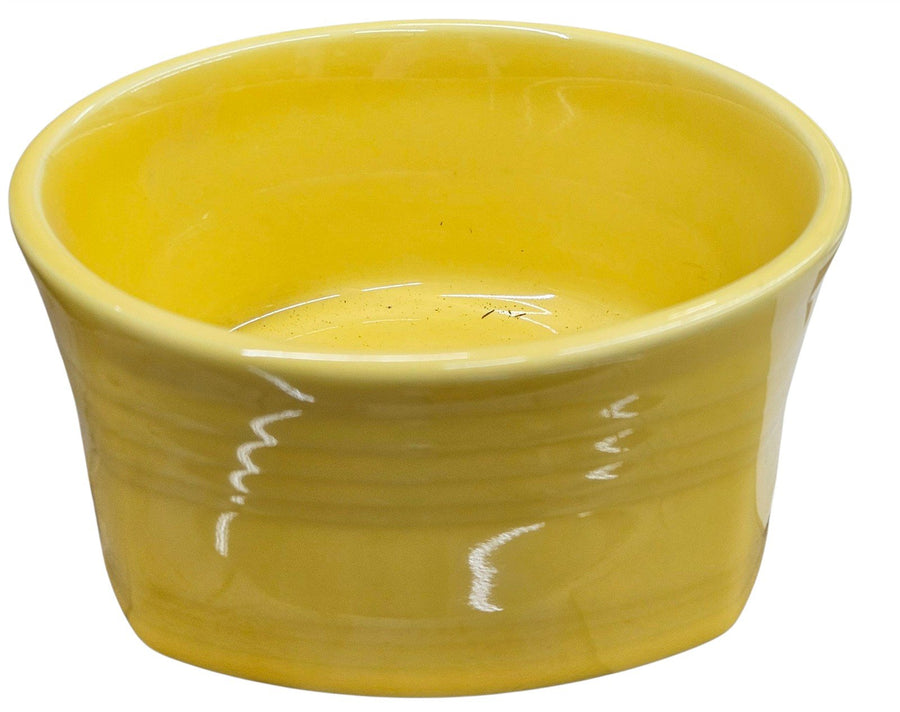 Fiesta - Sunflower Yellow Square Soup Bowl Homer Laughlin Kitchenware