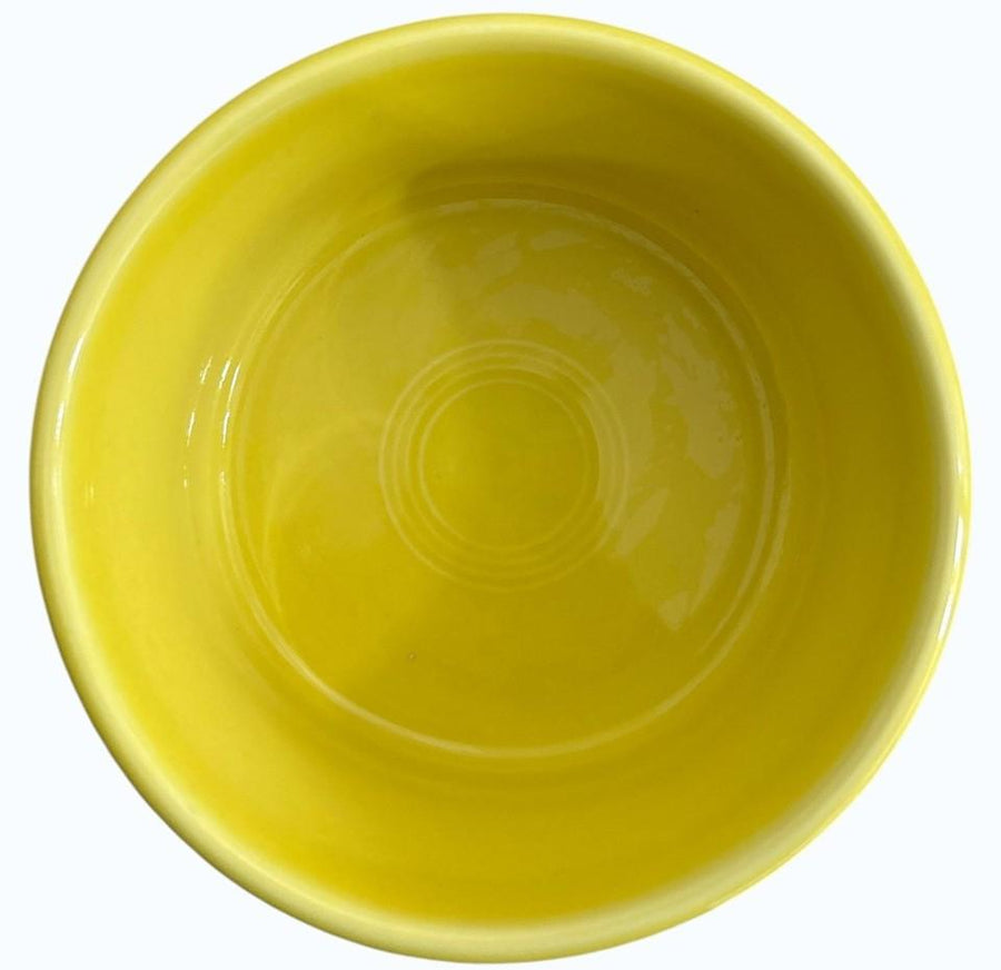 Fiesta - Sunflower Yellow Square Soup Bowl Homer Laughlin Kitchenware