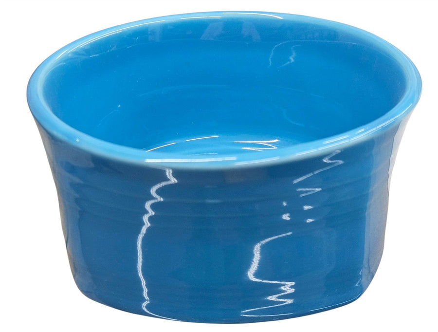 Fiesta - Peacock Blue Square Soup Bowl Homer Laughlin Kitchenware