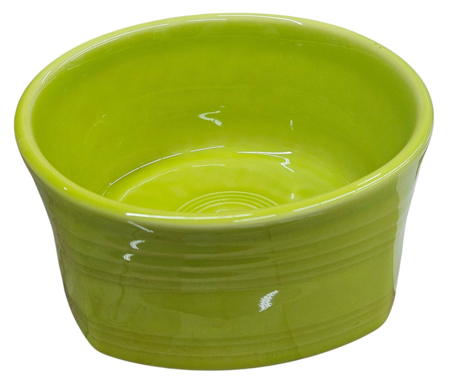 Fiesta - Lemon-Grass Green Square Soup Bowl Homer Laughlin Kitchenware