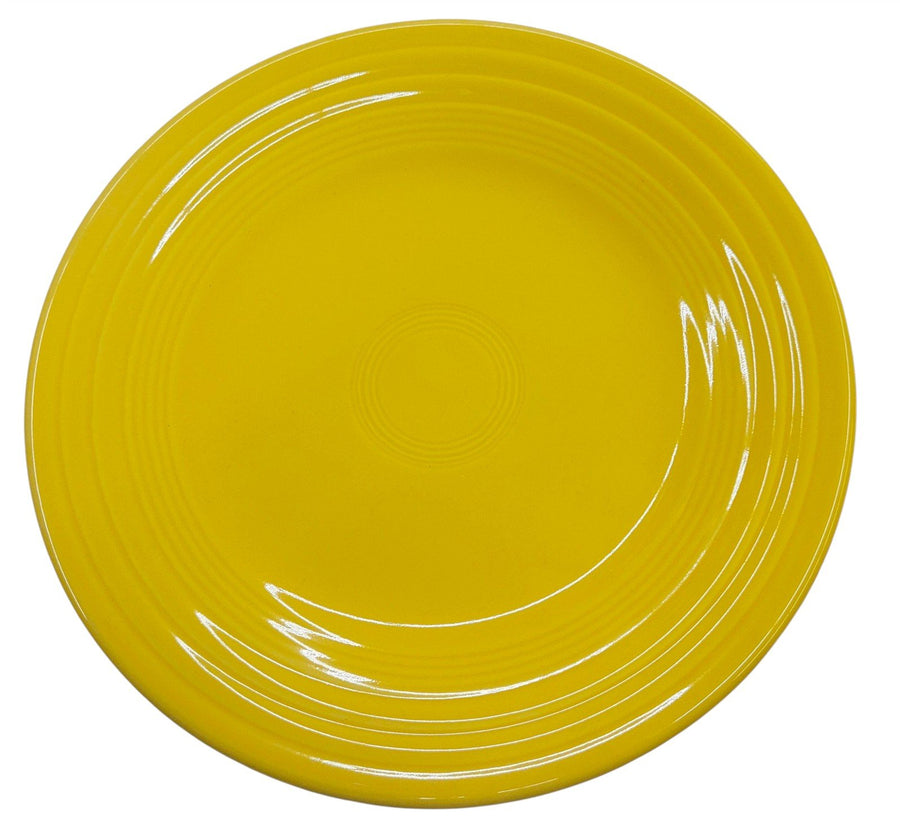 Fiesta - Daffodil Yellow Luncheon Plate Ceramic Dish Setting Homer Laughlin HLC